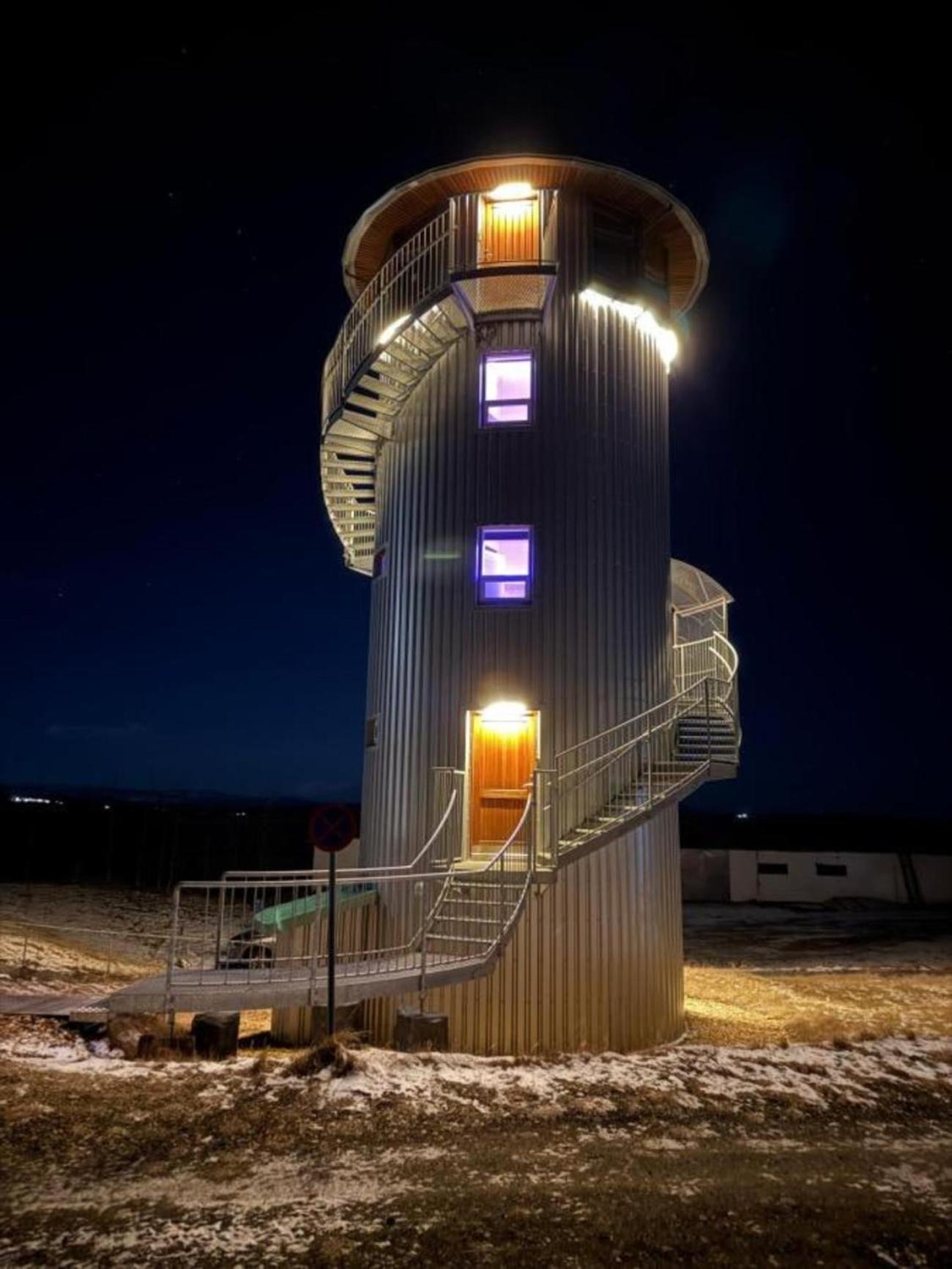 Klettar Tower Iceland Fludir Extérieur photo